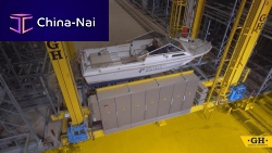 Dry boat storage lift Automated