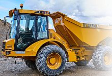 Articulated dump truck 912Fdieselmining and quarrying