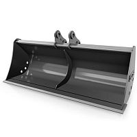 Ditch cleaning bucket for excavators