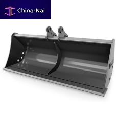 Ditch cleaning bucket for excavators