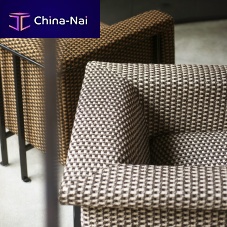 Upholstery fabric CANASTA geometric patternFR polyesterfire-retardant