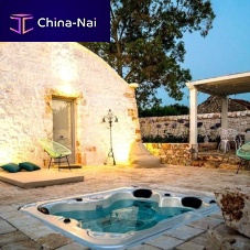 Built-in hot tub BL-837above-groundrectangular3-seater