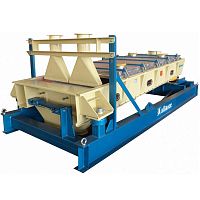 Oscillating screener for powdersfor seeds and grains