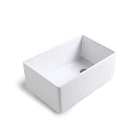 Single-bowl kitchen sink LK01without drainboardceramicundermount