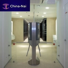 Half-height turnstile Kerberos for access controlfor airport