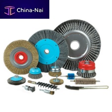 Knotted wheel brush strippingfor grinding processesdeburring