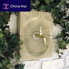 Garden fountain ELEMENTO AQUApublicengineered stonetraditional