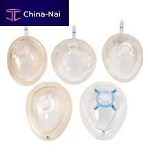 Transparent anesthesia mask