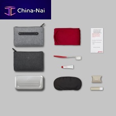 Airliner amenity kit for business aircraft
