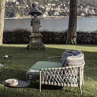 Contemporary sunlounger Erica �19fabriccast aluminumhome
