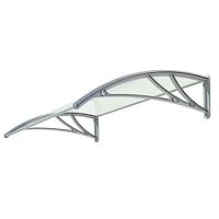 Entrance canopy 292aluminumglasspolycarbonate
