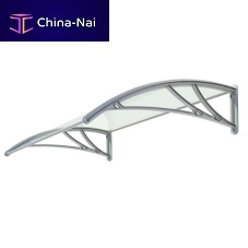 Entrance canopy 292aluminumglasspolycarbonate