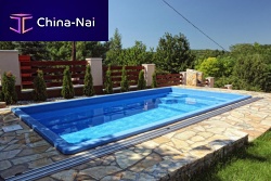One-piece swimming pool SOLARIS 550outdoorin-groundceramic