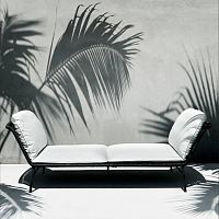 Contemporary daybed DAYDREAMfabricleatherfabric