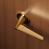 Door handle CONOwindowbrasscontemporary