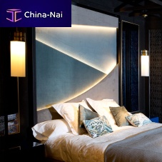 Double bed headboard LANDSCAPEcontemporarylacquered metalcontract
