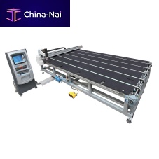 Rotary blade cutting machine 343 BCSfor glasssheetwith digital assistance