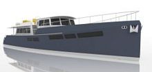Cruising motor yacht THE HAUTURIER 180wheelhouse