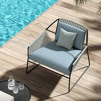Upholstery fabric SPLASH for curtainpatternedpolyolefin