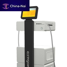 Aesthetic medicine extra-corporeal shockwave therapy system VMAT PROtrolley-mountedhuman