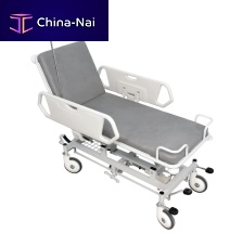 Transport stretcher trolley hydraulicTrendelenburgheight-adjustable