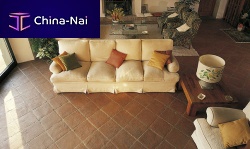 Living room tile TUSCANfor floorterracottaclay