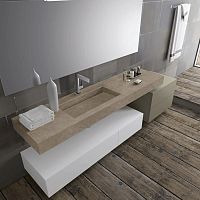 Contemporary bathroom cabinet ESSENZE 25homewoodenaluminum