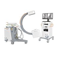 Mobile C-arm FYS 3360with flat panel detectorwith video column