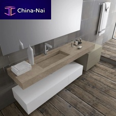 Contemporary bathroom cabinet ESSENZE 25homewoodenaluminum