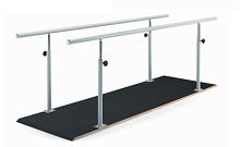 Height-adjustable rehabilitation parallel bars RE5010base-mounted