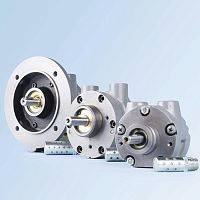Non-lubricated air motor V -NL seriesvanefor atmospheres containing explosive dustfor the food industry