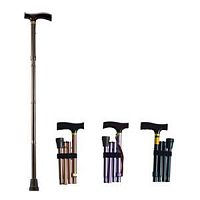 T-handle walking stick folding