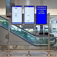 Airport flight information display system InForm