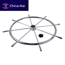 Sailboat helm wheel stainless steelclassic