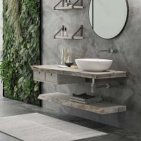 Wooden vanity top LIFE 03ceramic