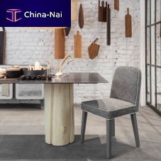 Contemporary chair Nextindoorfabricbeech base