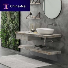 Wooden vanity top LIFE 03ceramic