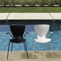 Contemporary chair GLORIA outdoorindoorpolypropylene