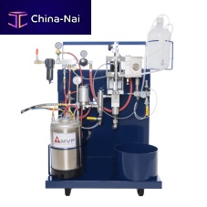 Gelcoat spray unit high-precision