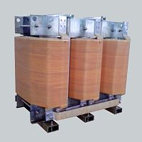 Isolation transformer distributiondryfor photovoltaic applications