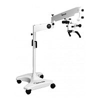 Dental surgery microscope ALPHA AIR 3 dental examination microscopewall-mountedon casters