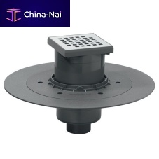Stainless steel floor drain VENISIOfor showergratedvertical
