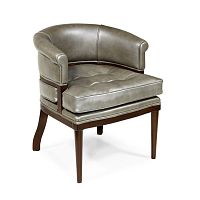 Traditional chair FARADAYindoorfabricleather