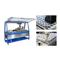 Laboratory workstation for the pharmaceutical industry EMULSIFIERfully automatedsamplingmodular