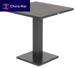 Contemporary bistro table BISTROTAFELaluminumsquarehome