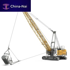 Crawler crane HS 8040.1 boomfor constructionlifting
