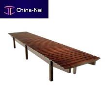 Contemporary garden bench MUCKIsolid wood