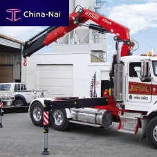 Crane for heavy-duty applications F395 seriestruck-mountedtelescopicboom