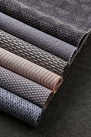 Seat cover fabric for aircraft upholstery for headrest coverswoolpolyester