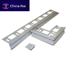 Pre-coated aluminum roof gutter AQUASCUD LINErectangular